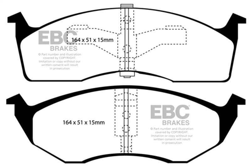 Brake Pads - OE EBCUD642 EBC