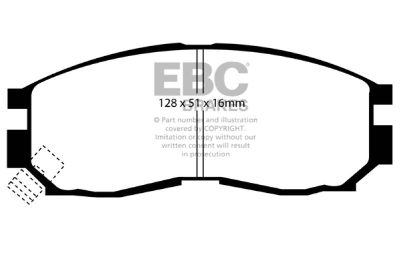 Brake Pads - Performance EBCDP2830 EBC