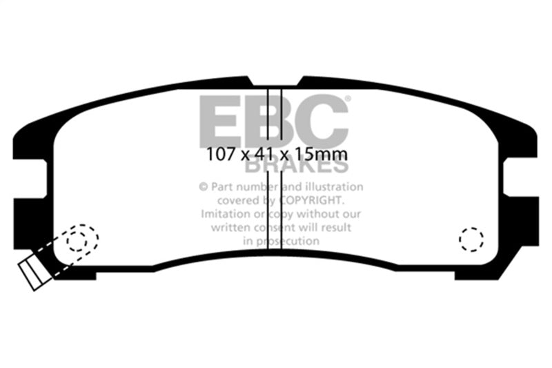 Brake Pads - Performance EBCDP3738C EBC