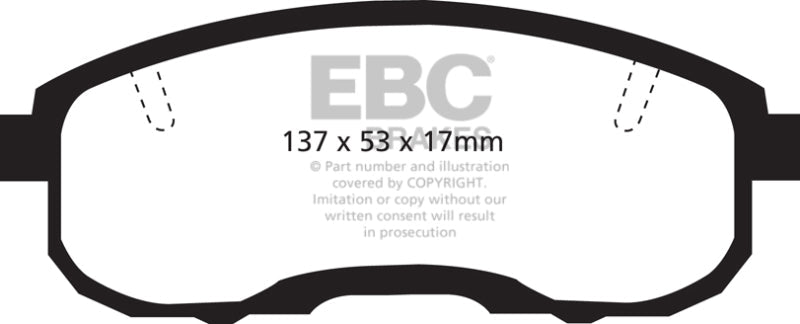 Brake Pads - Performance EBCDP21752 EBC