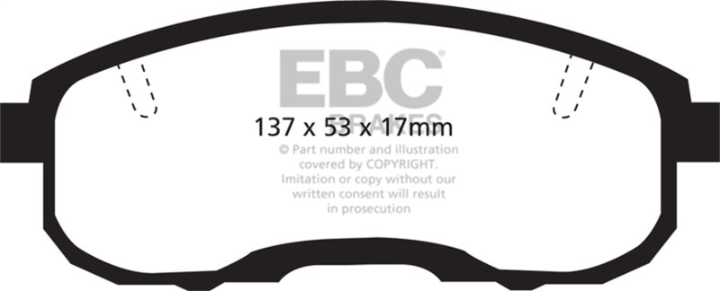 Brake Pads - OE EBCUD653 EBC