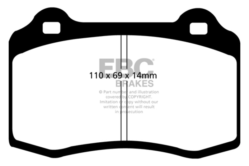 Brake Pads - Performance EBCDP41140R EBC
