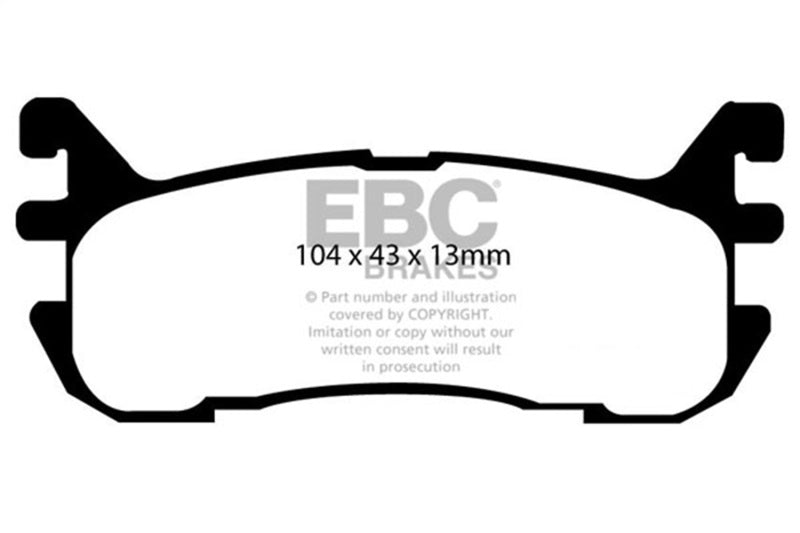 Brake Pads - Performance EBCDP31003C EBC