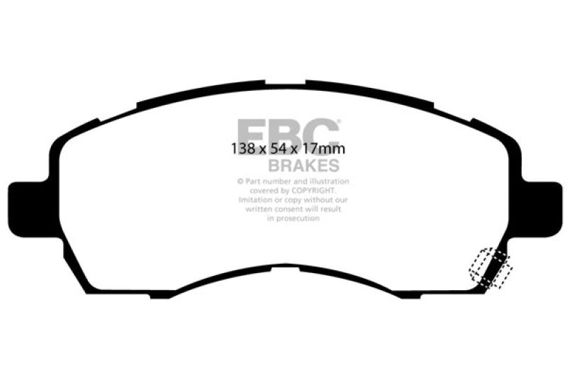 Brake Pads - Performance EBCDP41138R EBC