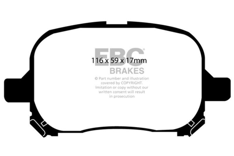 Brake Pads - Performance EBCDP31133C EBC