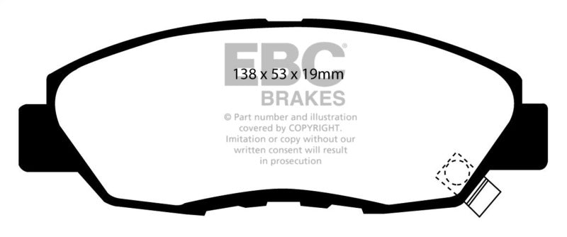 Brake Pads - Performance EBCDP4812/2R EBC