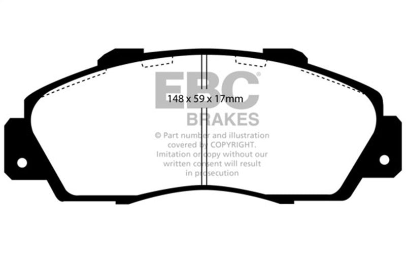 Brake Pads - Performance EBCDP3872C EBC