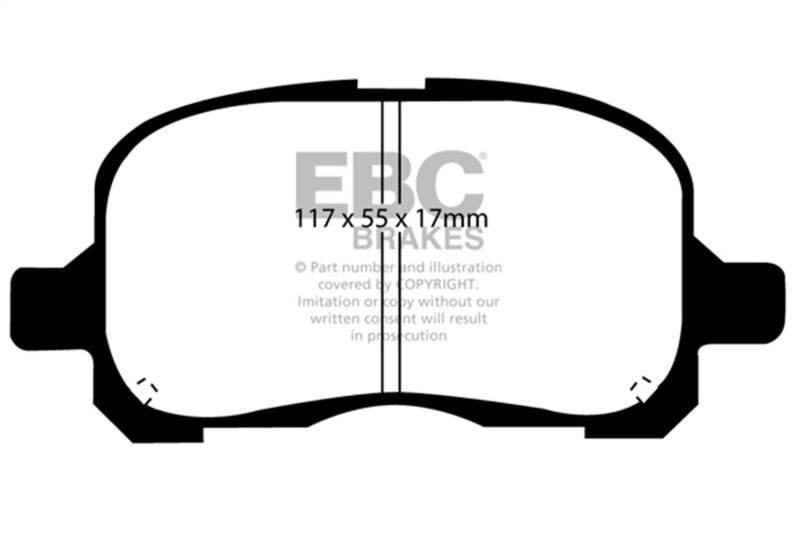 Brake Pads - Performance EBCDP31195C EBC