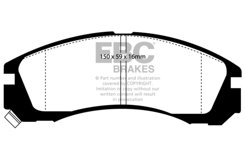 Brake Pads - Performance EBCDP4954R EBC