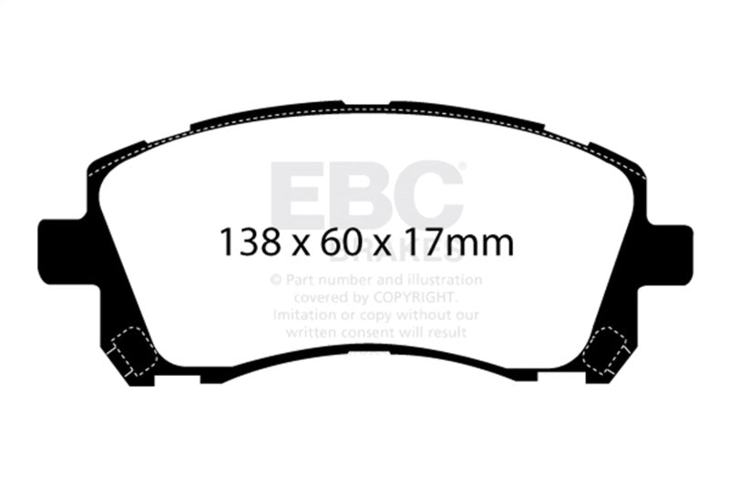 Brake Pads - Performance EBCDP31134C EBC
