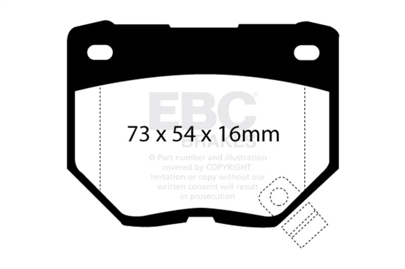 Brake Pads - Performance EBCDP2826 EBC