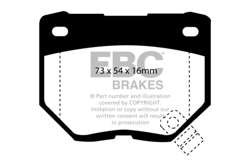 Brake Pads - Performance EBCDP2826 EBC