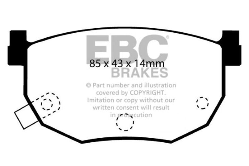 Brake Pads - Performance EBCDP3528C EBC