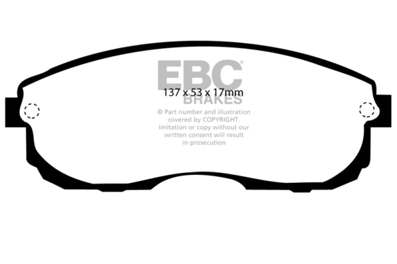 Brake Pads - Performance EBCDP3775C EBC