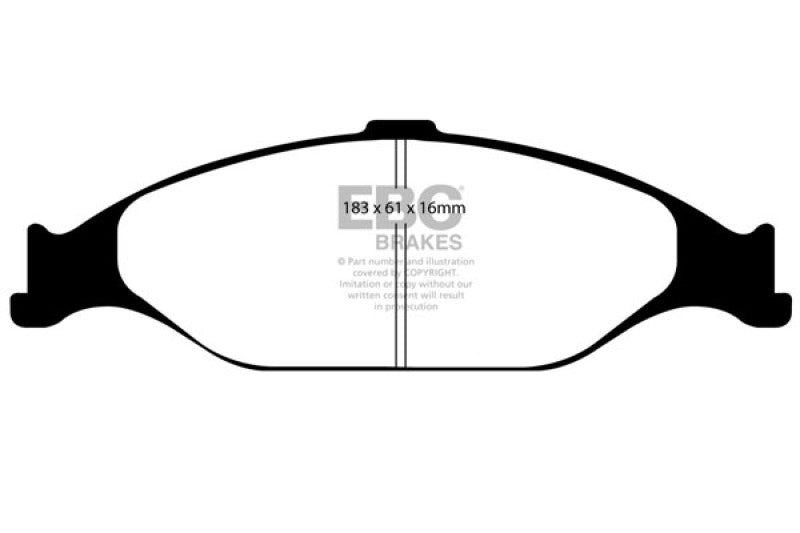 Brake Pads - OE EBCUD804 EBC