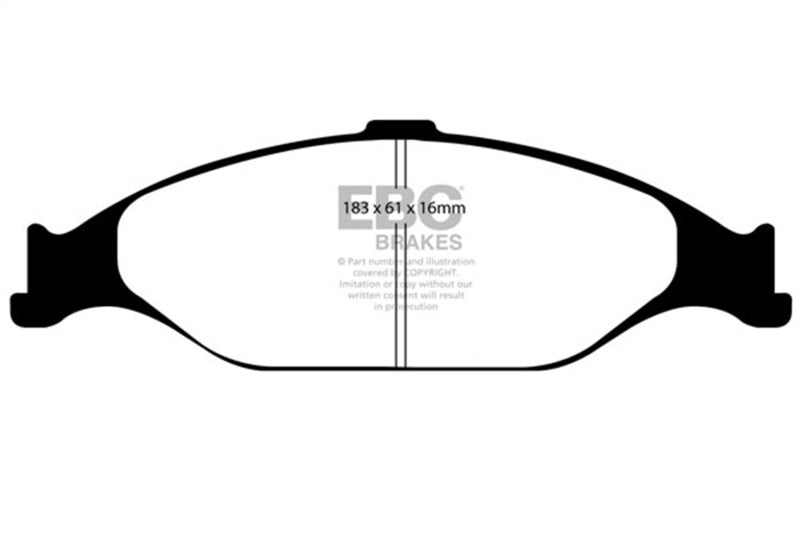 Brake Pads - OE EBCUD804 EBC
