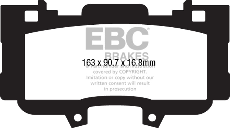 Brake Pads - OE EBCUD1784 EBC