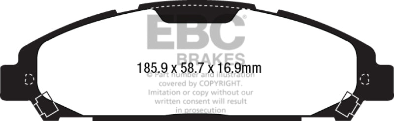 Brake Pads - OE EBCUD1791 EBC