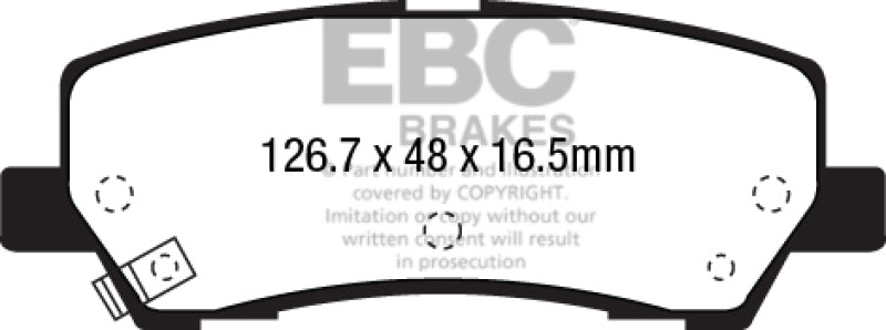 Brake Pads - OE EBCUD1793 EBC