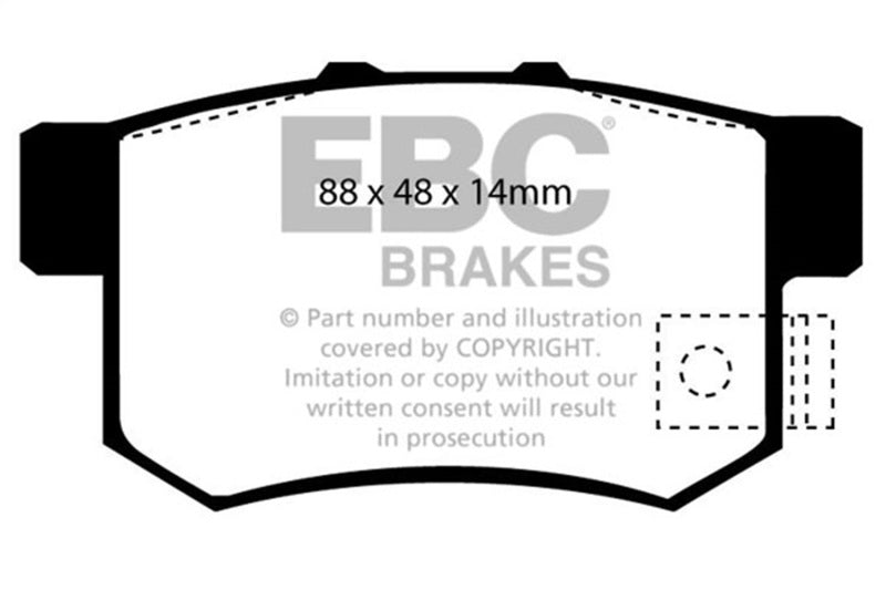 Brake Pads - Racing EBCDP5781/2NDX EBC