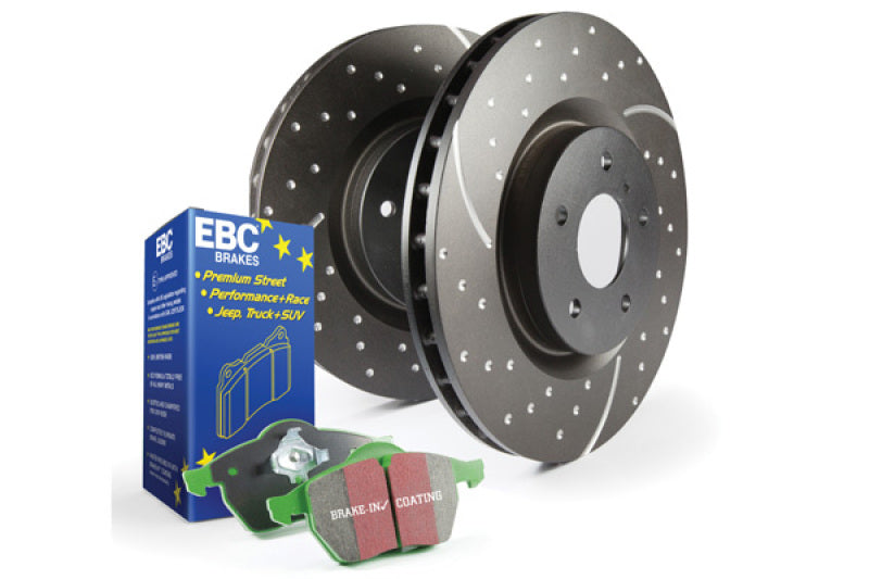 Brake Rotors - Slot & Drilled EBCS10KF1621 EBC