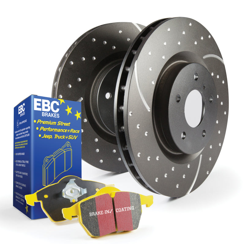 Brake Rotors - Slot & Drilled EBCS5KR1422 EBC
