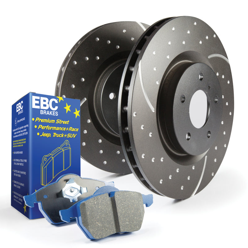 Brake Rotors - Slot & Drilled EBCS6KF1106 EBC