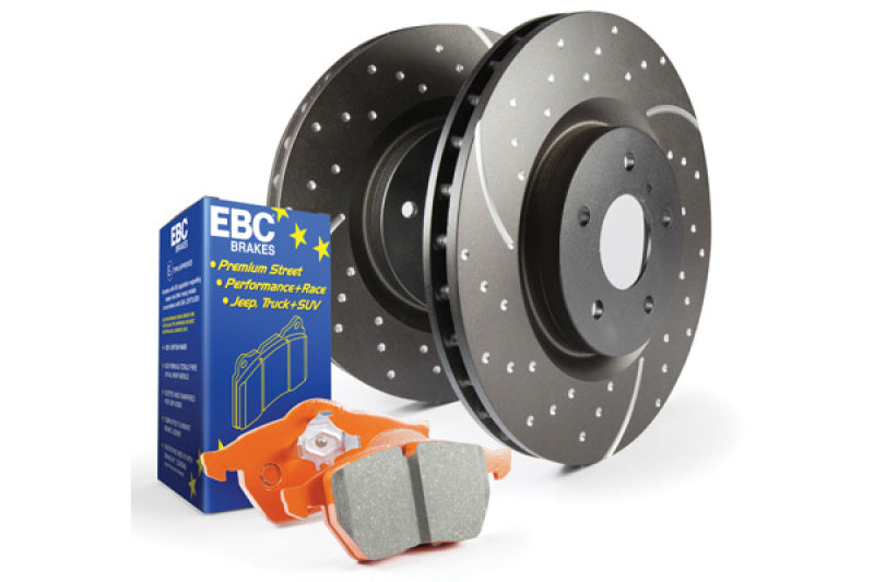 Brake Rotors - Slot & Drilled EBCS8KF1124 EBC