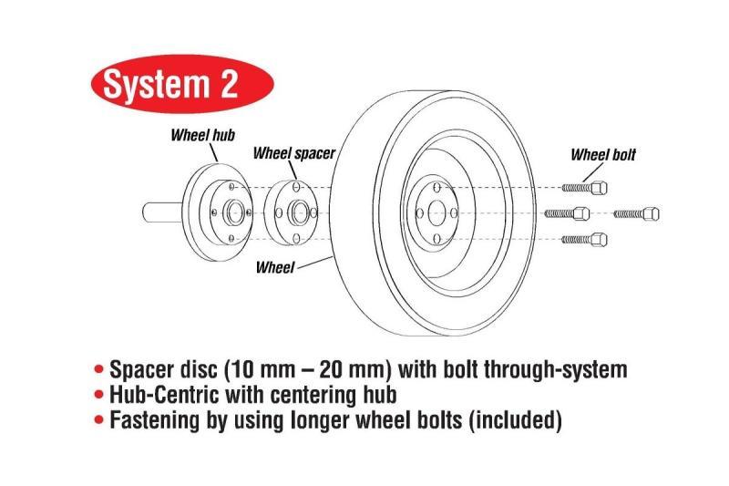 Wheel Spacers & Adapters EIBS90-6-15-056-B Eibach