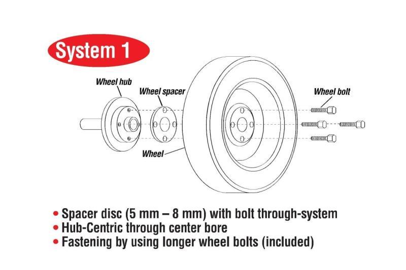 Wheel Spacers & Adapters EIBS90-6-15-058 Eibach