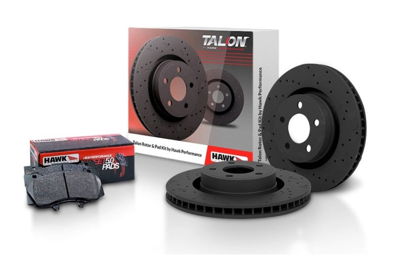 Brake Rotors - Slot & Drilled HAWKHKC5098.275B Hawk Performance