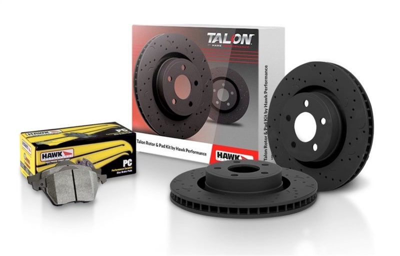 Brake Rotors - Slot & Drilled HAWKHKC5250.352Z Hawk Performance