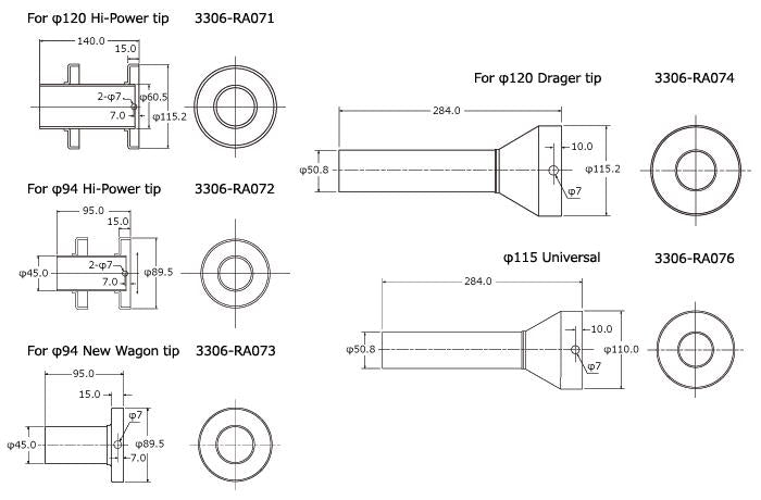 Muffler Silencers HKS3306-RA071 HKS