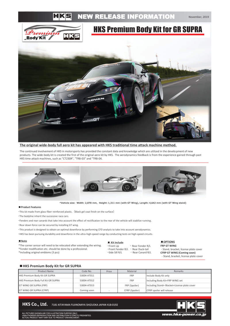 Body Kits HKS53004-AT013 HKS