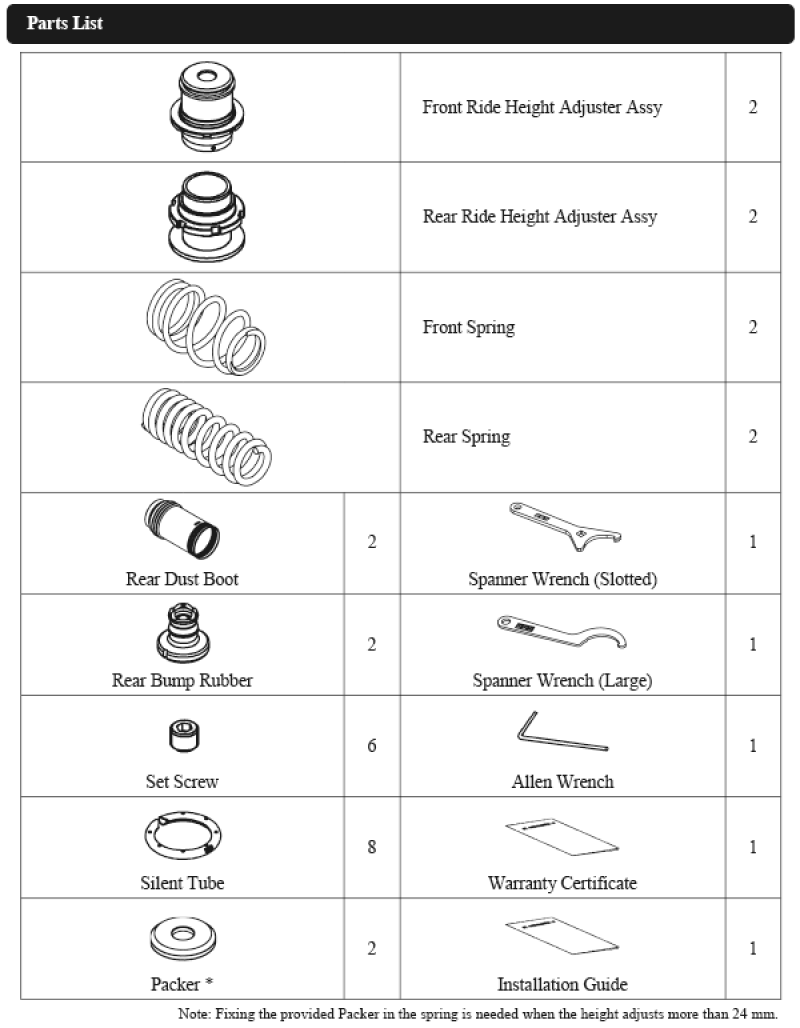 Lowering Springs HKS80280-AT001 HKS