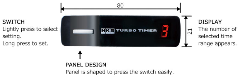 Turbo Timers HKS41001-AK012 HKS