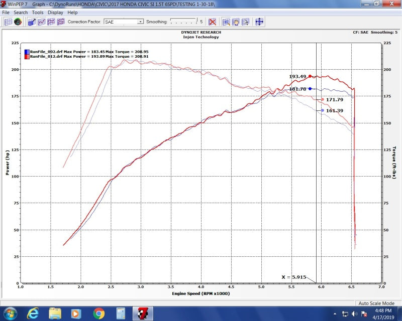 Catback INJSES1581TT Injen