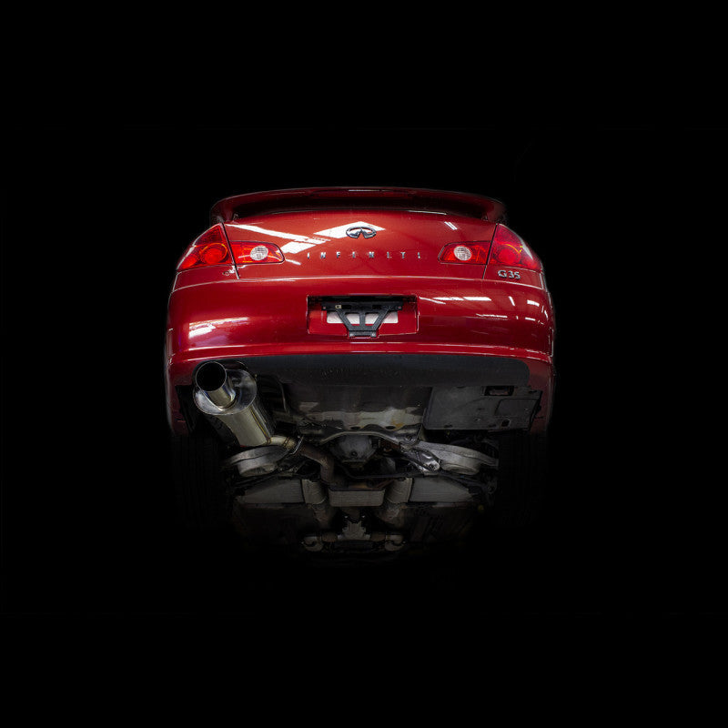Axle Back ISRIS-MBSEAB-G35S ISR Performance