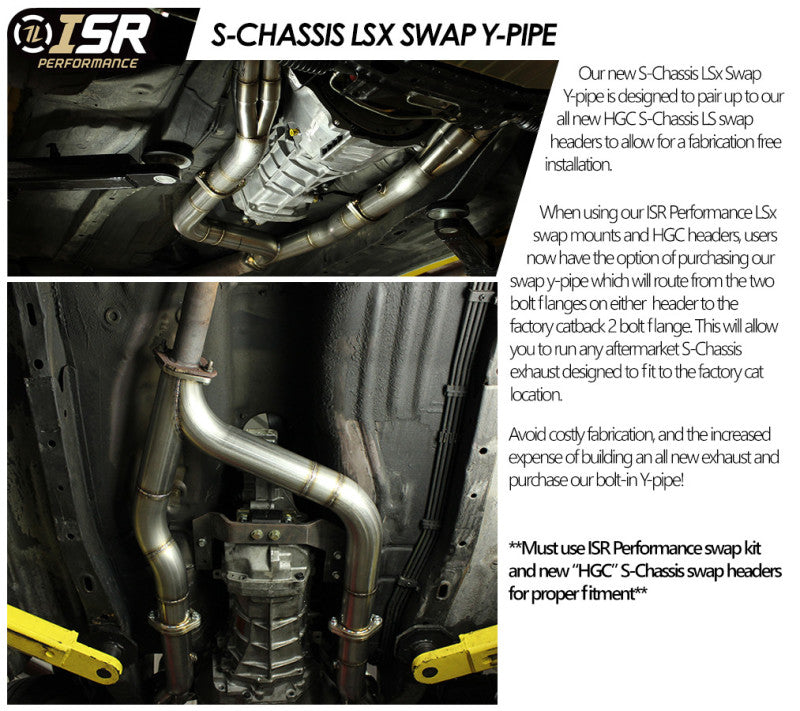 Y Pipes ISRIS-240LS-Y ISR Performance