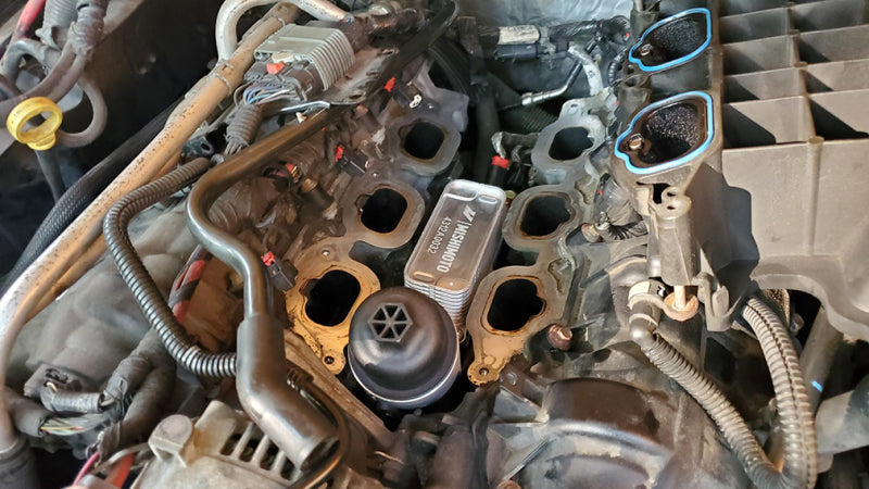 Oil Filter Blocks MISMMOFH-JK-12 Mishimoto