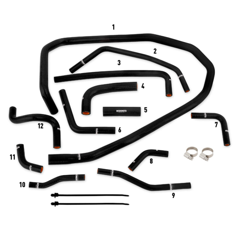 Hoses MISMMHOSE-WRX-15ANCBK Mishimoto