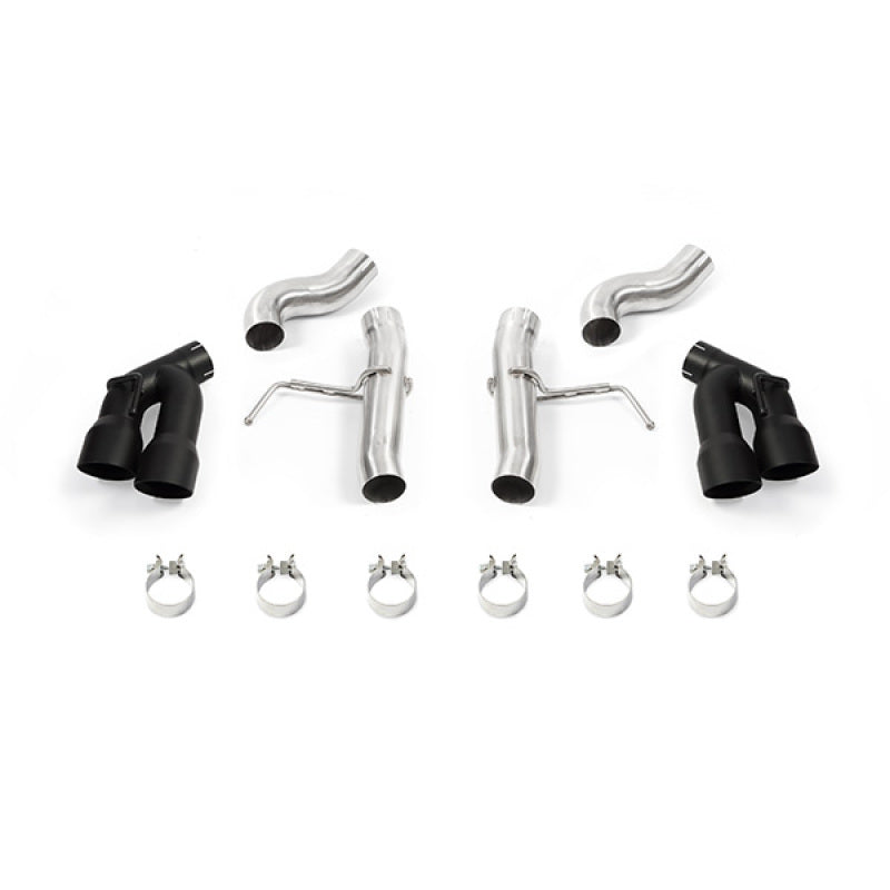 Axle Back MISMMEXH-CAM8-16AQTRBK Mishimoto
