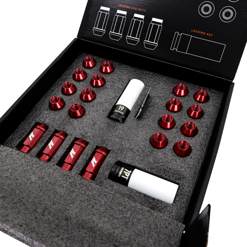 Lug Nuts MISMMLG-125-20LBL Mishimoto