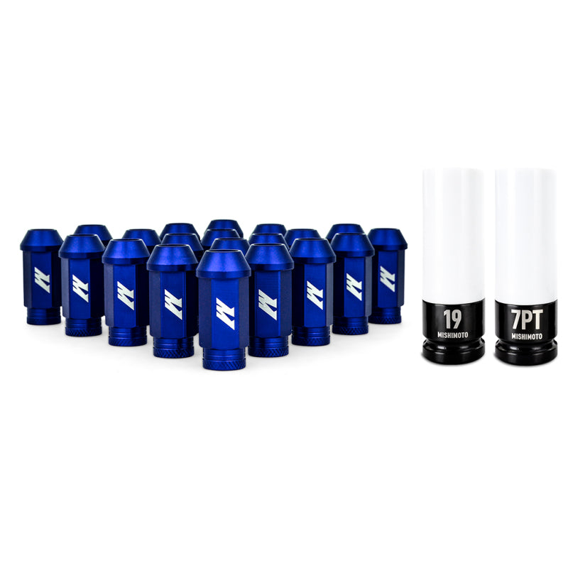 Lug Nuts MISMMLG-125-20LBL Mishimoto