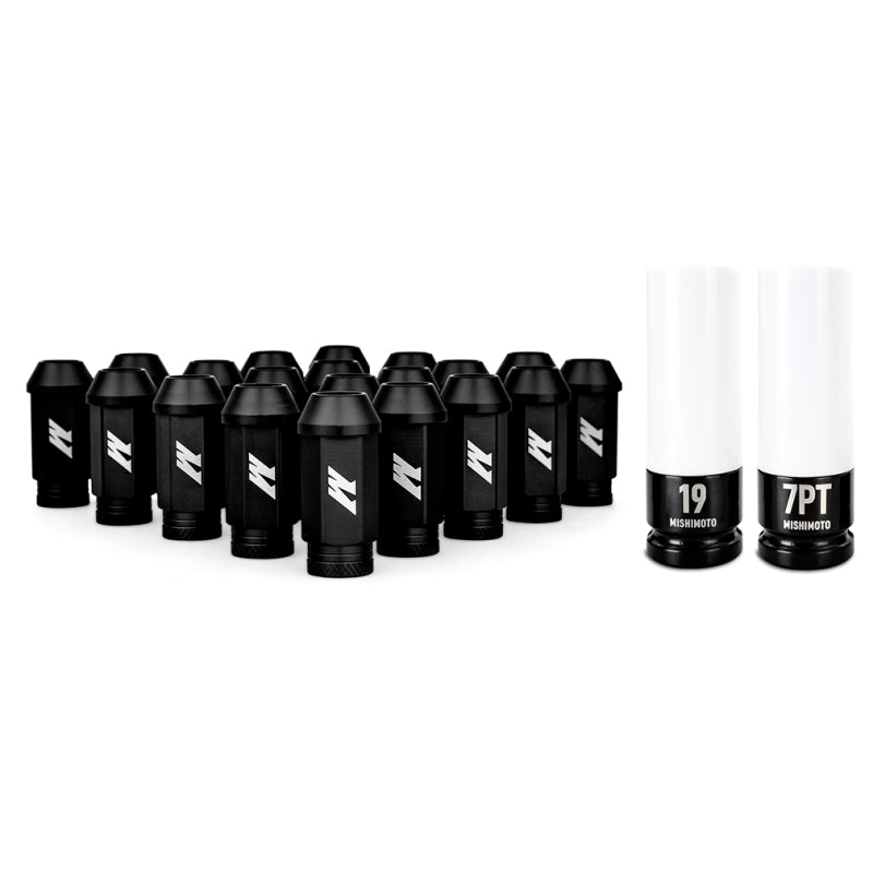 Lug Nuts MISMMLG-15-20LBK Mishimoto