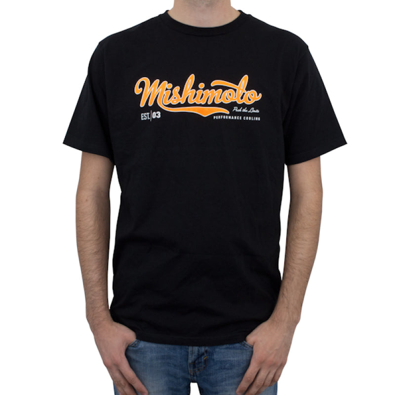 Shirts MISMMAPL-SCRIPT-BKS Mishimoto