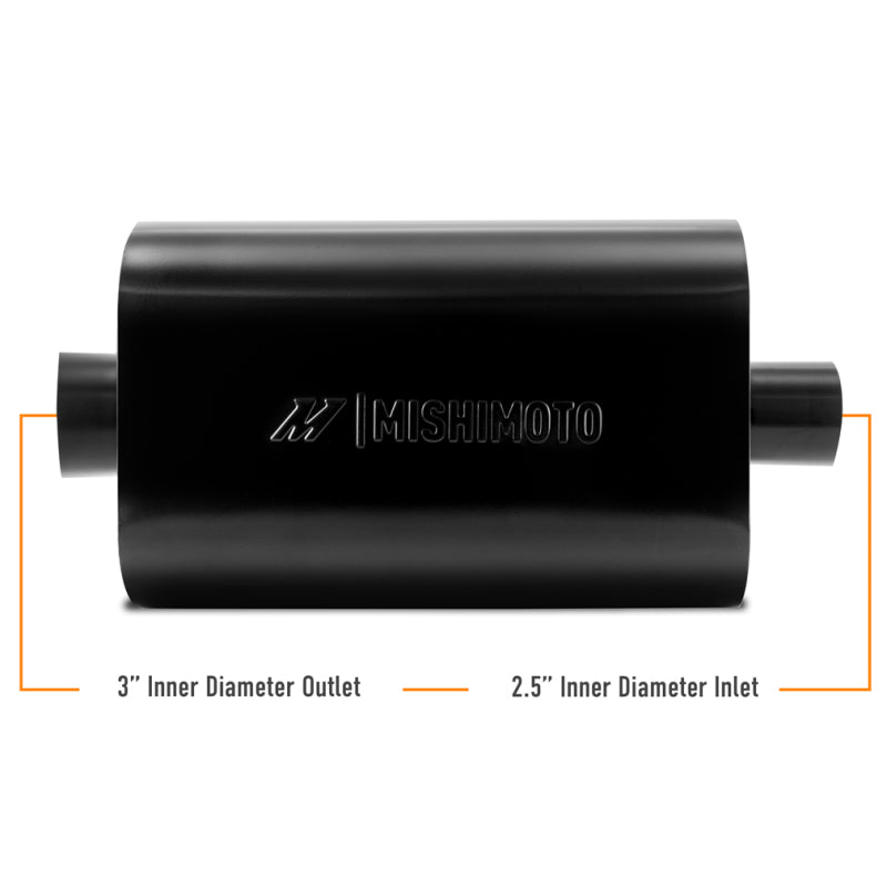 Muffler MISMMEXH-MF-AT-25CCBK Mishimoto