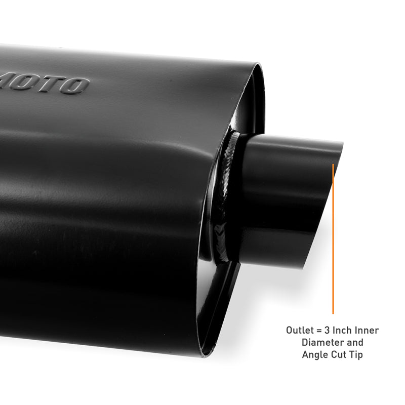 Muffler MISMMEXH-MF-AT-25CCBK Mishimoto