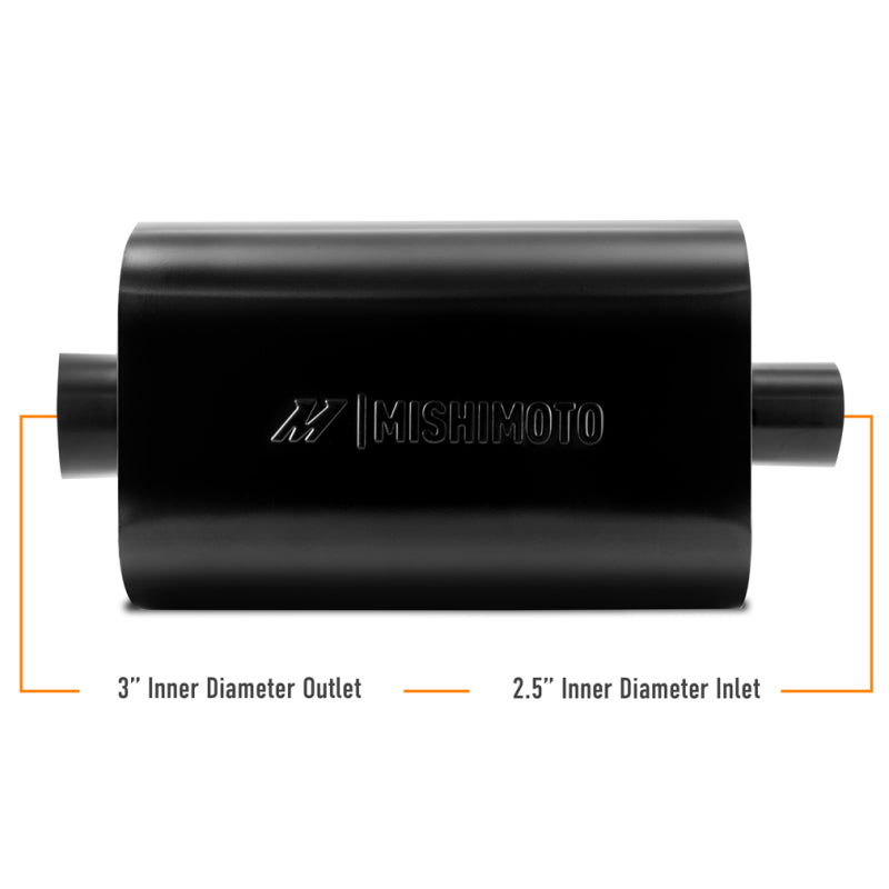 Muffler MISMMEXH-MF-AT-25CCBK Mishimoto