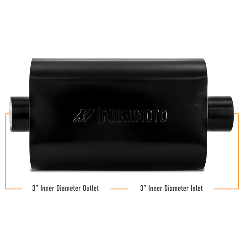 Muffler MISMMEXH-MF-AT-3CCBK Mishimoto